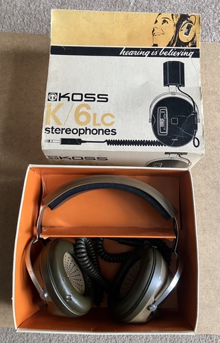 Vintage koss 6lc - koss, k/6lc