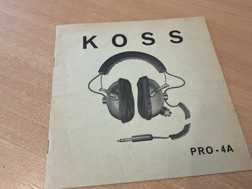1970 koss pro 4a - , pro-4a