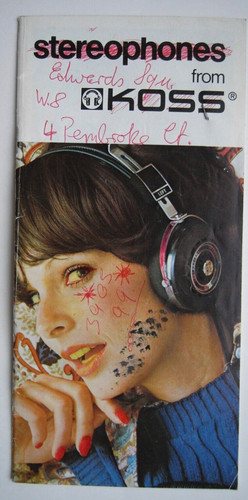 Koss vintage headphone - koss,
